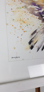 Golden Eagle Watercolour 'Rocky' - 16.5" x 12" #3080