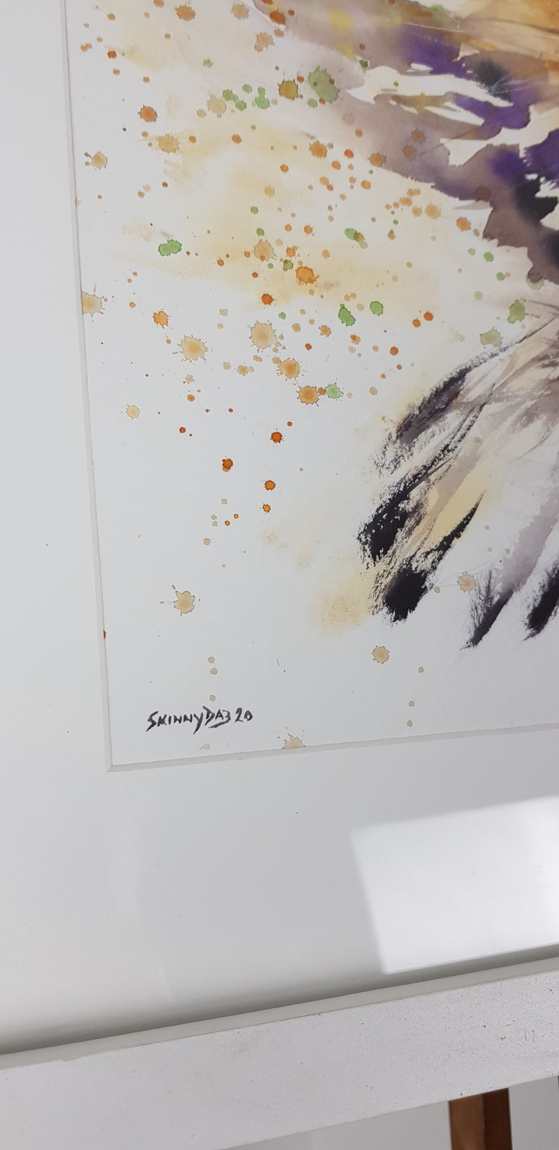 Golden Eagle Watercolour 'Rocky' - 16.5" x 12" #3080