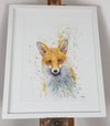 Fox Watercolour - 'Tony' 16.5" x 12" #3116