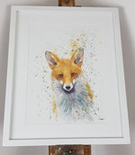 Fox Watercolour - 'Tony' 16.5" x 12" #3116