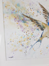 Swallow Watercolour - 'The joy of Spring' 17" x 12" #3269