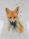 Fox Watercolour - 'Little Kit' 17" x 12" #3274