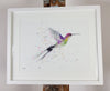 Hummingbird Watercolour - 'Zippy' 17" x 12"