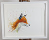 Fox Watercolour Painting - 'Hazel' 17" x 12"