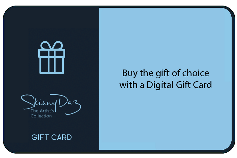 Electronic/Digital Gift Cards - SkinnyDaz Art, Design & Illustration